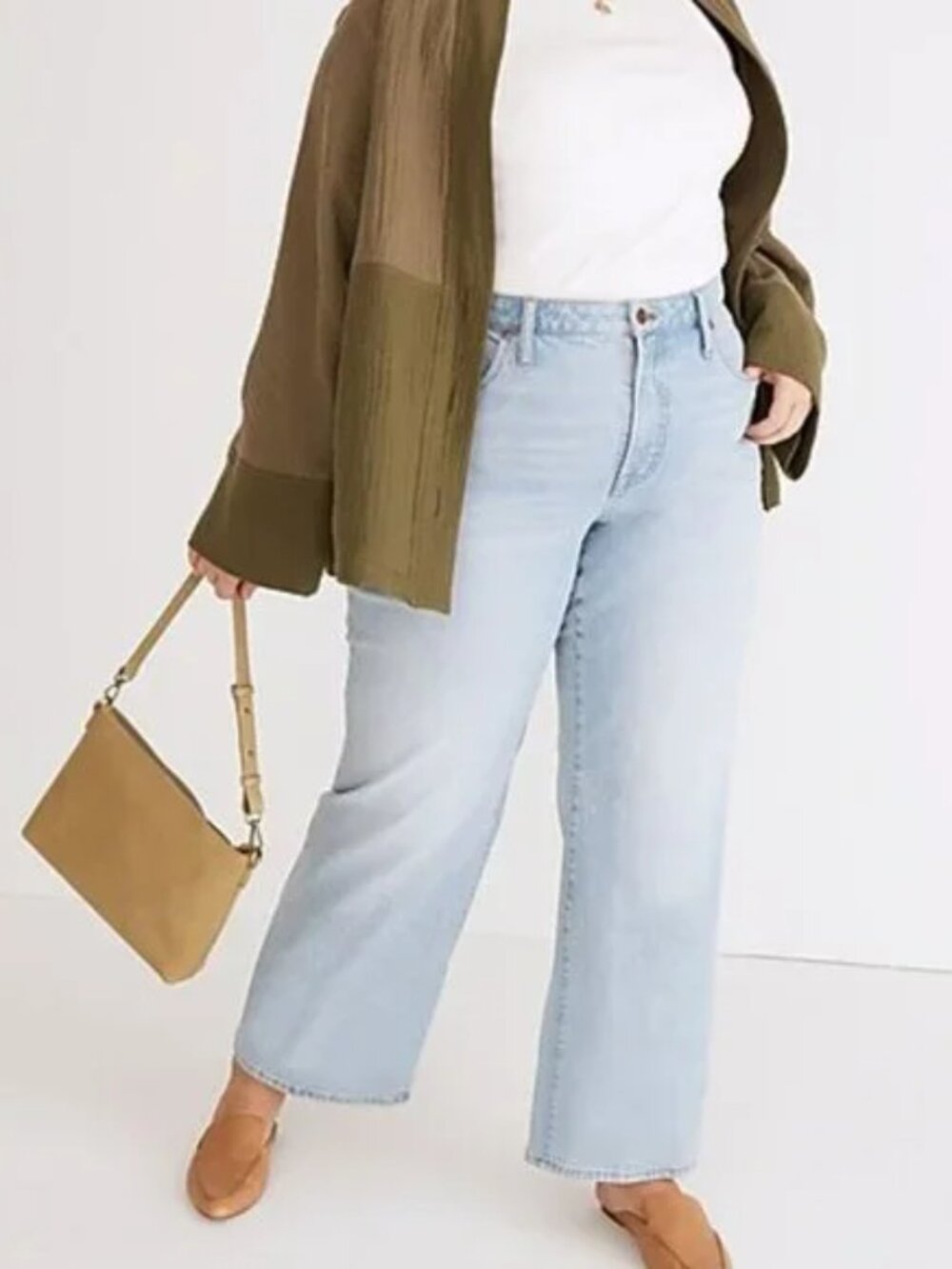 Madewell The Plus Perfect Vintage Wide-Leg Jeans